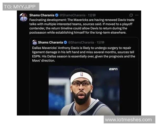 独行侠与老鹰洽谈浓眉交易需提供到期合同与潜力新星